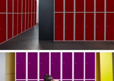 Taquillas metálicas para vestuarios