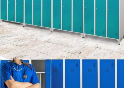 Taquillas metálicas para entornos sanitarios
