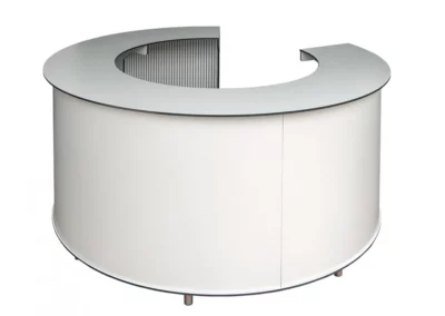 Mostrador circular en material fenólico