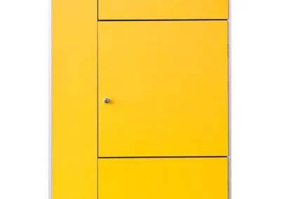 Taquillas especiales en material fenólico en color amarillo 3