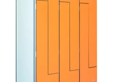 Taquillas con puertas personalizadas