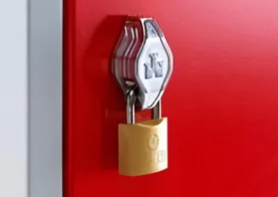 Cerradura con pomo para candado